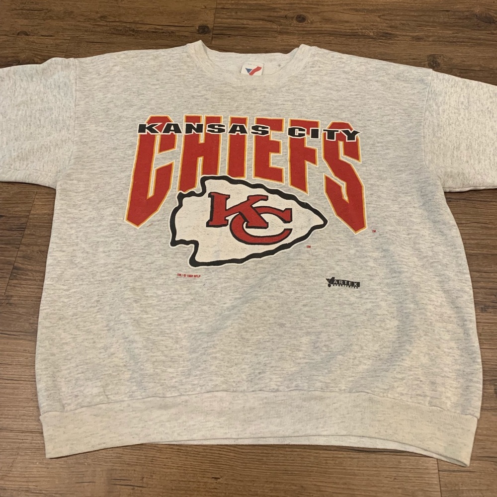 Vintage Kansas City Chiefs Crewneck Sweatshirt